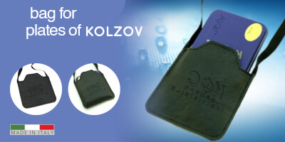 Neck bag for kolzov's plate